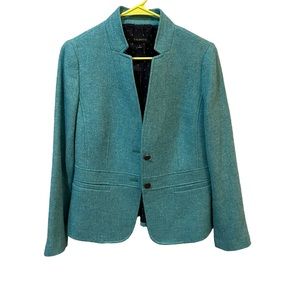 Women's Teal Blue Blazer by Talbots